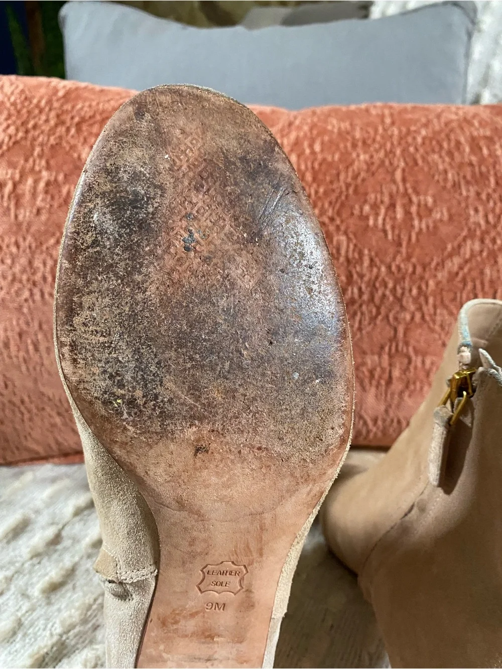 {Tory Burch} Suede Ankle Booties